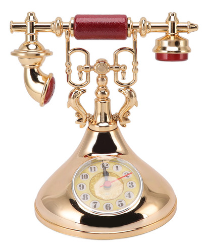 Reloj Despertador De Teléfono Vintage, Único, Elegante Y Pre