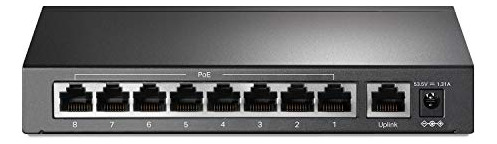 Tp-link Switch Poe 9 Puertos: Rpido Y Seguro Para Redes