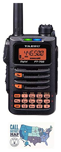 Paquete - 2 Artículos - Incluye Yaesu Ft-70dr C4fm Fdma-fm *