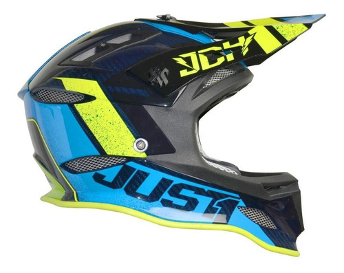 Casco Just1 Bici Bmx Downhwill 100% Carbono Con Mipss