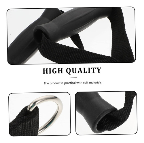 Agarraderas Tipo D Nylon Material, Gimnasio Maneral Polea
