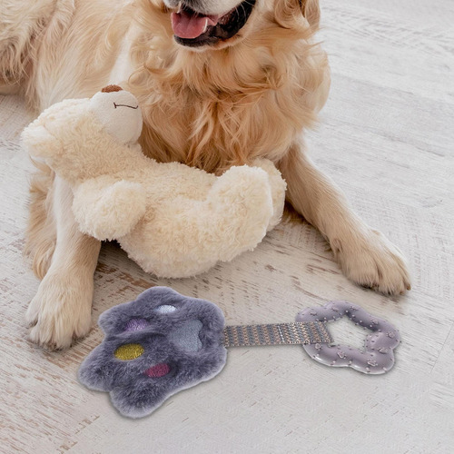 Hu Squeaky Dog Chew Toys Protector De Muebles Grises