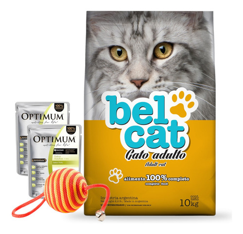 Alimento Vitalcan Belcat Gato Adulto Bolsa De 10kg