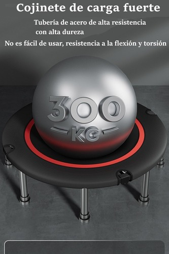 Trampolín De Ejercicio Fitness Aerobico Con Mango Ajustable