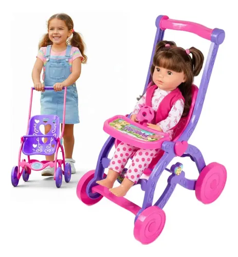 Carrinho De Boneca Bebê Reborn  Brinquedo