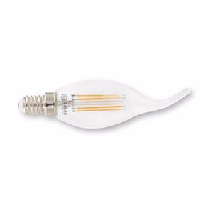 Imagen 5 de 9 de Lampara Vintage Led Vela E14 4w Antique Calida Clara Candil