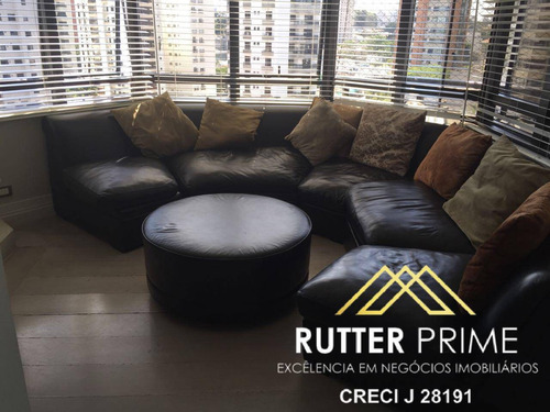 Imagem 10 de 15 de Apartamento Em Moema, Com 4 Dormitórios Mobiliados, 273 M². - 1100