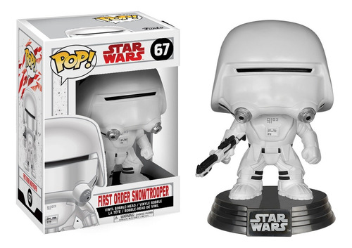 Funko Pop Star Wars Os Últimos Jedi Snowtrooper De Primeira