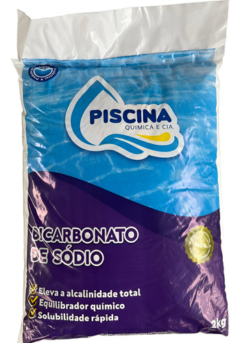 Kit 2 Elevador De Alcalinidade Para Piscinas Total 4kg