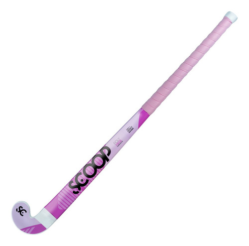 Palo Hockey Scoop Inicial Bocha Canillera Kit Combo 30 A 37 Color Rosa Talle 32