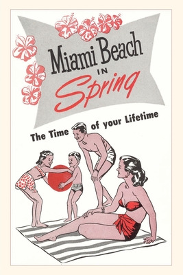 Libro Vintage Journal Miami Beach In Spring - Found Image...