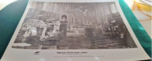 Escape De New York Lobicard Nº 7 Usa Kurt Russell Original