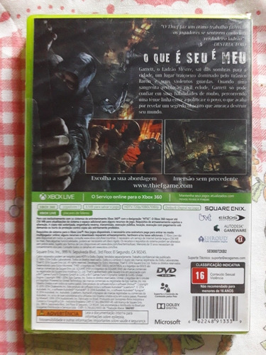 Thief Xbox 360