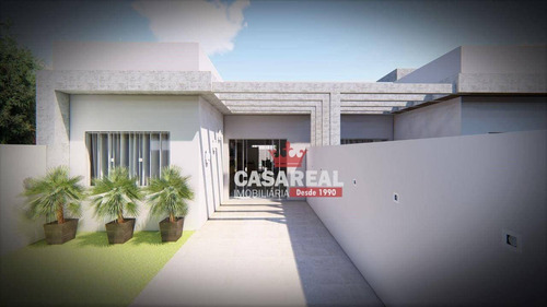 Imagem 1 de 30 de Casa Nova No Bal. Coroados Em Guaratuba Com 3 Dormitórios- Ultima Unidade! R$370.000,00 - Ca0095
