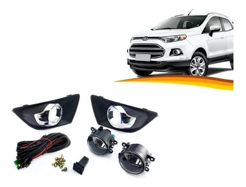 Kit Neblineros Ford Ecosport 2013 2017 Bisel Cromado