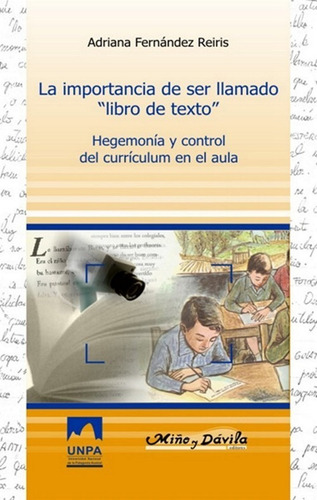 Imagen 1 de 2 de La Importancia De Ser Llamado Libro De Texto Fernández Reiri