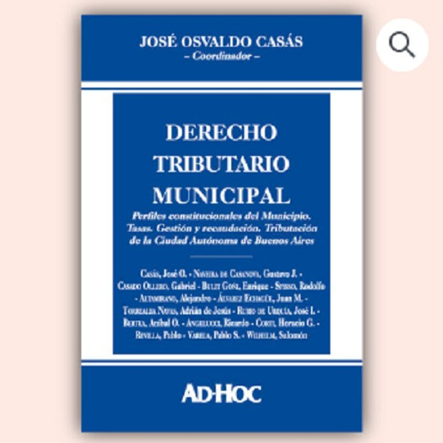 Derecho Tributario Municipal - Casás, José Osvaldo