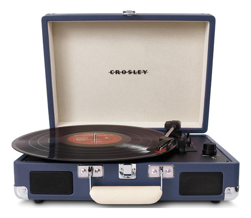 Mesa Giratoria Portátil Crosley Cr8005a-bl Cruiser De 3, Azu