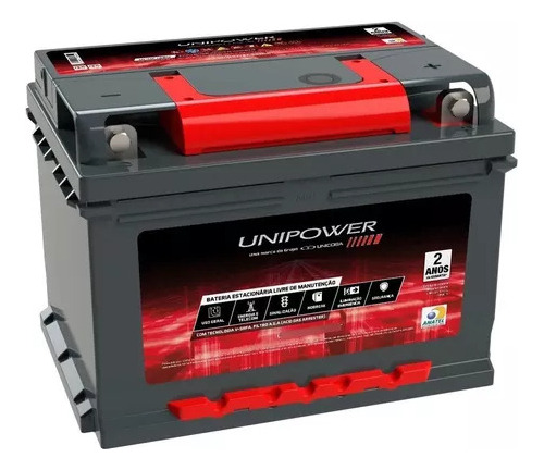 Bateria Unipower 12v 60ah Estacionaria - Upmf1260