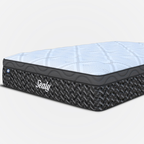 Colchón Sealy King Size Cranstone + 2 Almohadas Sealy Active