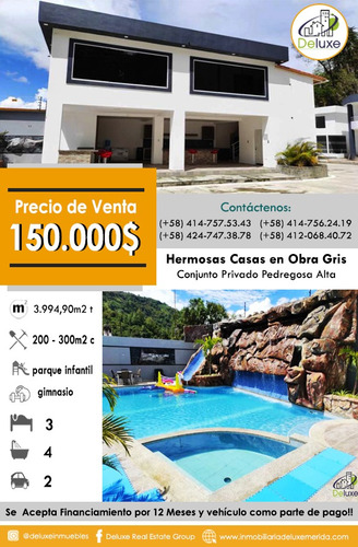 Imagen 4 de 4 de Hermosas Casas En Exclusivo Conjunto Pedregosa Alta