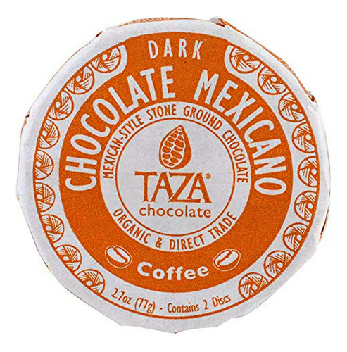 Taza De Chocolate Mexicano, Café, 2.7 Oz (2 Unidades)