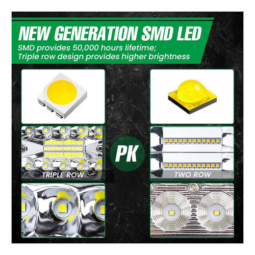 Focos Led Neblineros 4x4 Ssangyong Rexton