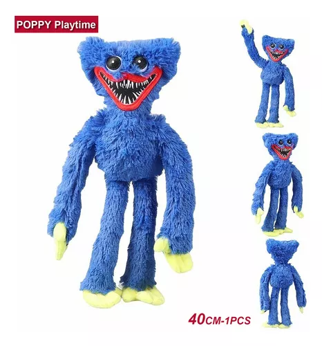 Poppy Playtime Jogo Brinquedos Boneco Pelúcia Huggy Wuggy 40 CM