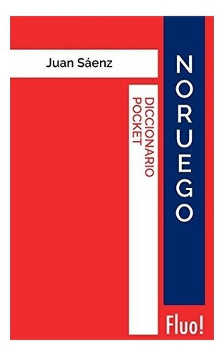 Libro : Diccionario Pocket Noruego  - Juan Saenz