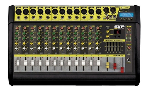 Consola Potenciada Skp Vz120 Ii 12 Canales + Efectos Oferta!