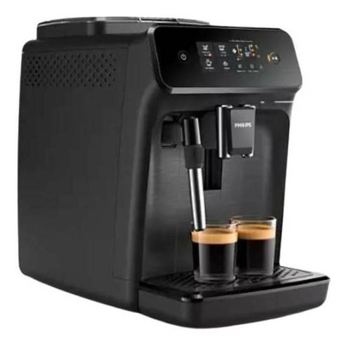 Imagen 3 de 3 de Cafetera Philips Series 1200 EP1220 super automática negra expreso 220V