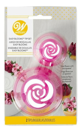 Juego De Duyas Wilton Para Rosas / Easy Blooms C/2