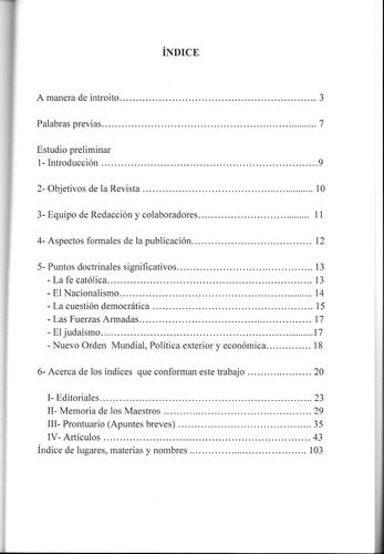 Memoria 1994-1998. Estudio E Índices