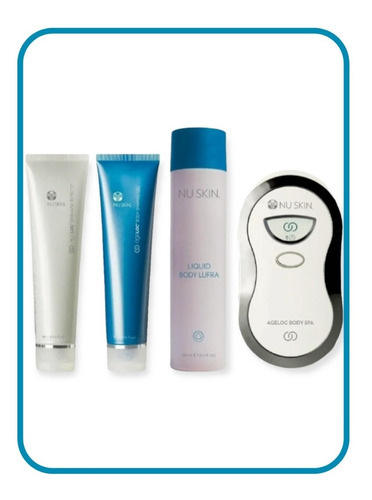 Kit Máquina Galvánica Corporal Nuskin Original Con Productos