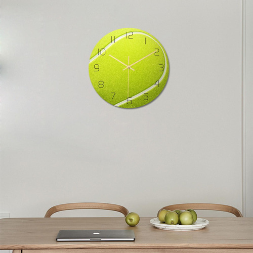 Reloj De Pared Con Bola Deportiva, Relojes Colgantes Tenis