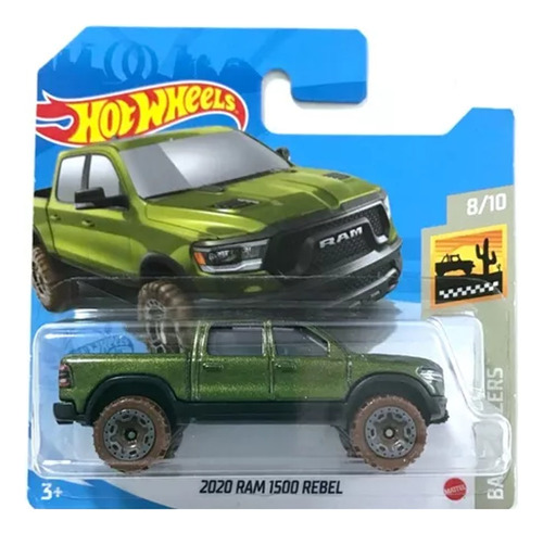 Hot Wheels Carro Camioneta Dodge Ram 1500 Rebel Colección