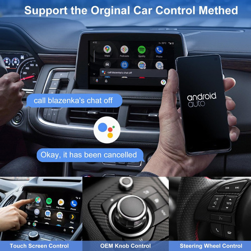 Conversor De Adaptador De Carro Carplay Sem Fio Para Androi