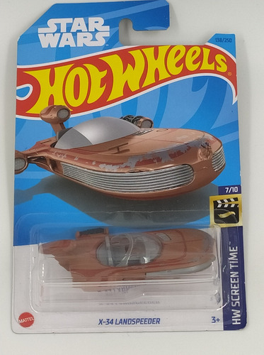 Hot Wheels X-34 Landspeeder 138/250 Hw Screen Time 7/10 2023
