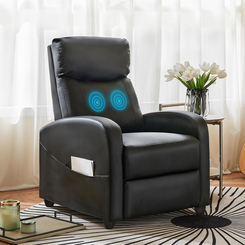Silla Reclinable Reclinable De Masaje Para Adultos, Cómod