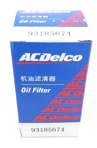 Filtro Aceite Motor Cruze 2011 2012 2013 2014 Elemento Gm