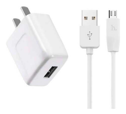 Kit Taco Cargador Con Cable Micro Usb V8 Android