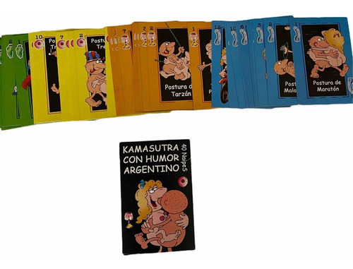 Baraja Española Kamasutra Con Humor Argentino