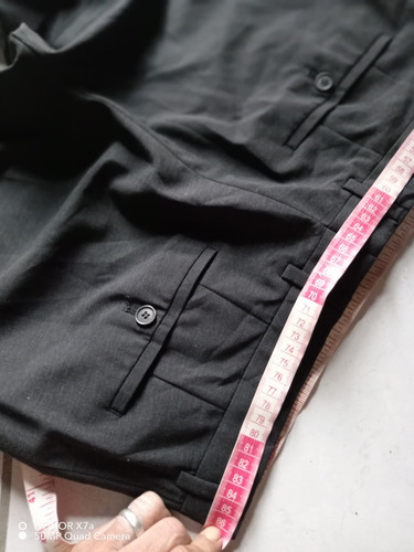 Pantalón Hugo Doss 29x29 Gris Obscuro D Hombre (Usado)