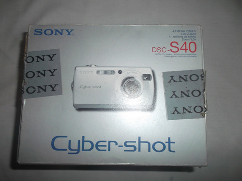 Camera Digital Sony Cyber-shot Dsc-s40 4.1mp (leer La Descri