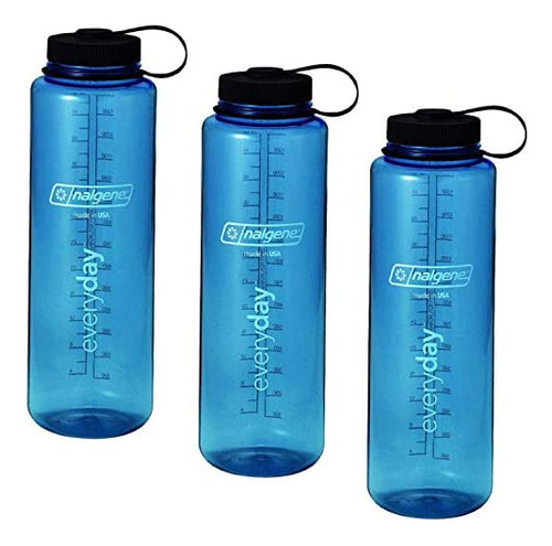 Nalgene Silo Botella Tritan De Boca Ancha De 48 Oz - Paquete