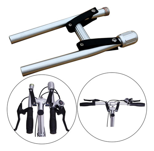 Zx Accesorios De Ajuste De Manillar Plegable Manillar De