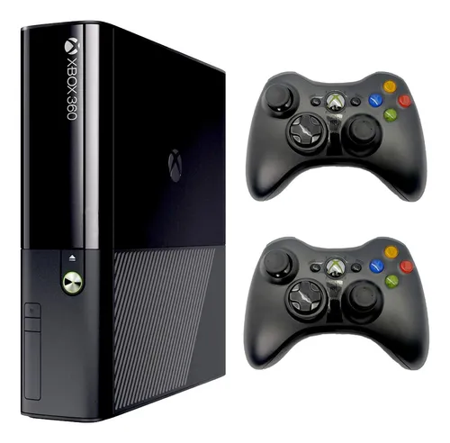 Xbox 360 Ultra Slim E Original + 5 Juegos + Disco Duro 250gb (Reacondicionado)