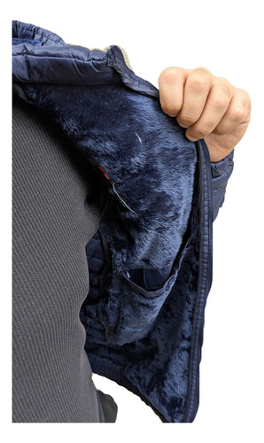 Campera Polo Ralph Lauren Uniqlo Capucha Hombre Cierre Pecho