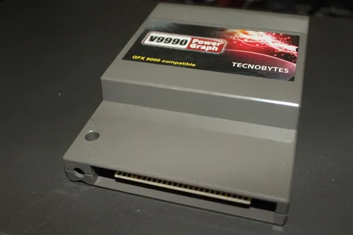 Cartucho Powergraph Tecnobytes - Msx 1, Msx 2, 2+ E Turbo R (Usado)