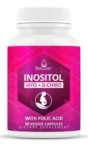 Mioinositol Y D-chiro Inositol Acido Folico 40 En 1 X 90 Cap